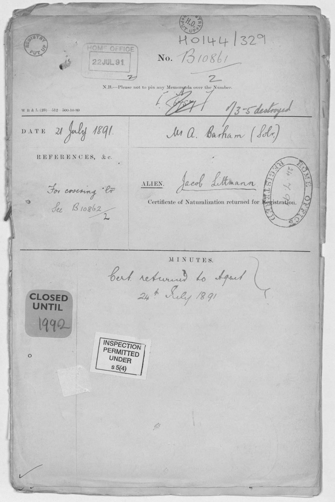 page1321july1891dateofapplicationmrbarnhamsolicitor.jpg